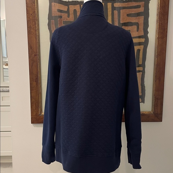 L.L. Bean Navy Blue Quilted Jacket - Picture 5 of 9